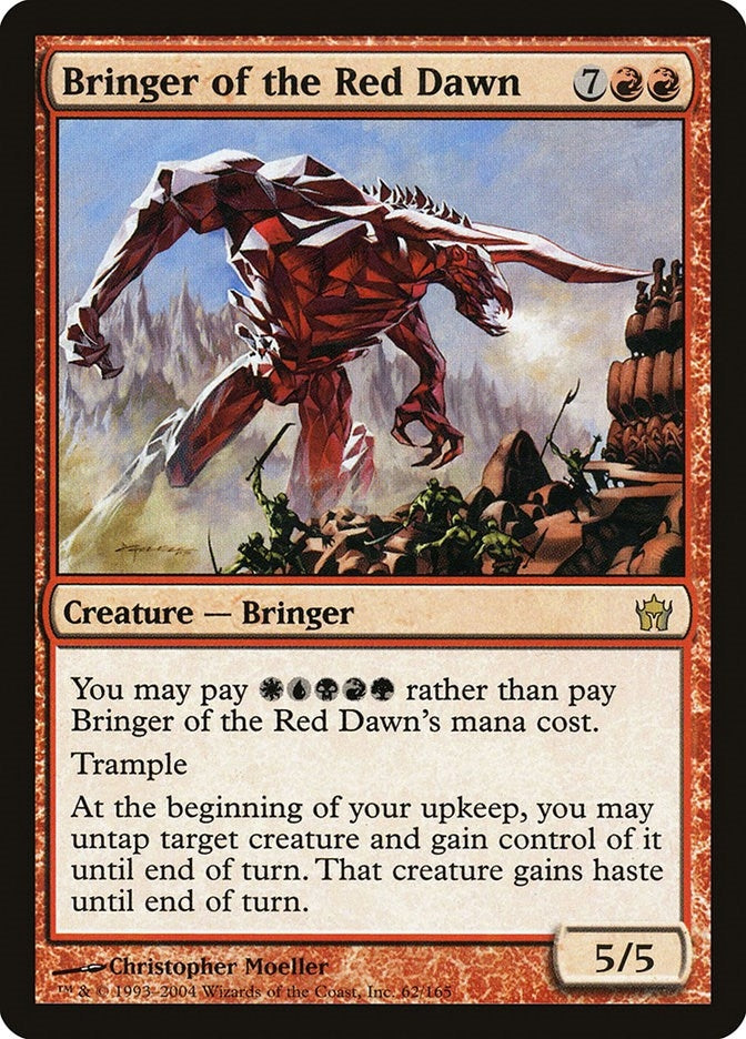 Image for Bringer of the Red Dawn (62) [Fifth Dawn] - Magic: The Gathering