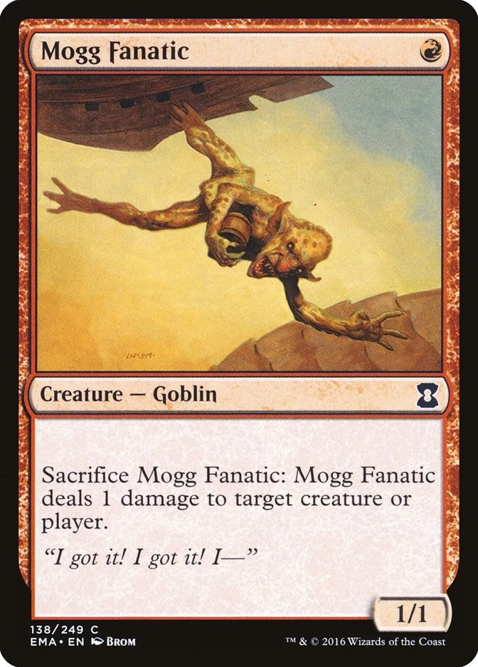 Image for Mogg Fanatic (138) [Eternal Masters] - Magic: The Gathering