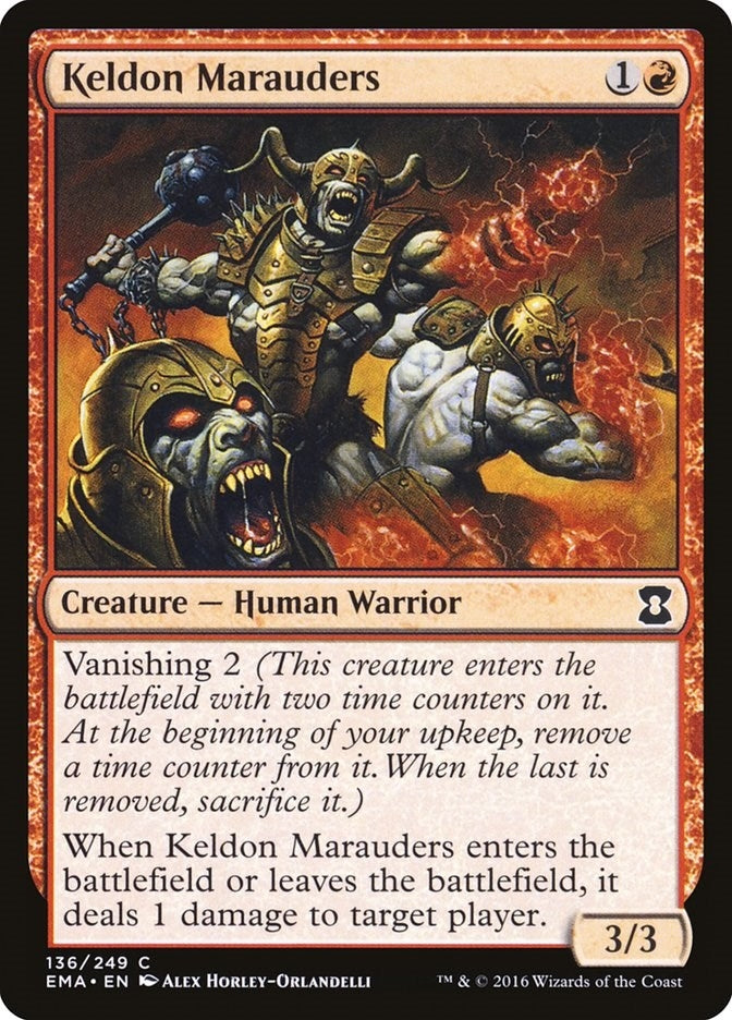 Image for Keldon Marauders (136) [Eternal Masters] - Magic: The Gathering