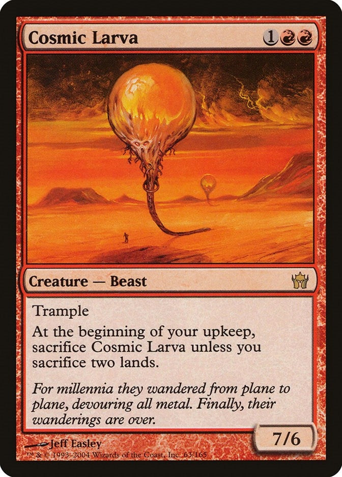 Image for Cosmic Larva (63) [Fifth Dawn] - Magic: The Gathering