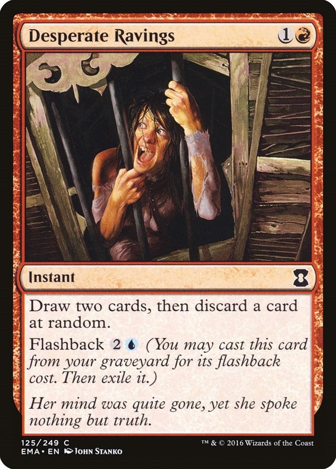 Image for Desperate Ravings (125) [Eternal Masters] - Magic: The Gathering