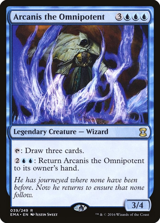 Image for Arcanis the Omnipotent (39) [Eternal Masters] - Magic: The Gathering
