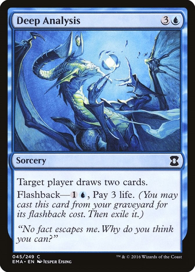 Image for Deep Analysis (45) [Eternal Masters] - Magic: The Gathering