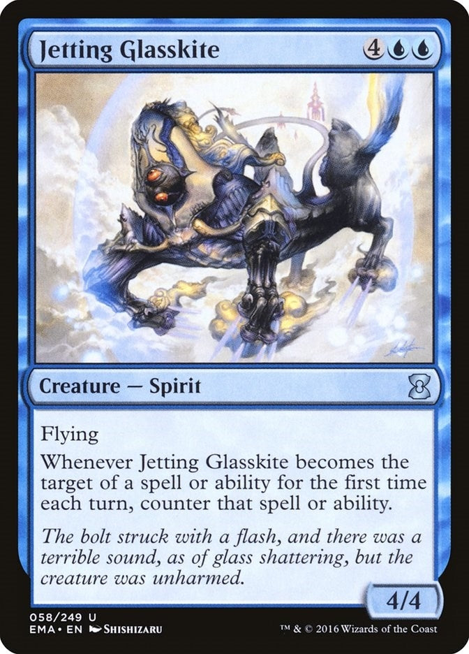 Jetting Glasskite (58) [Eternal Masters]