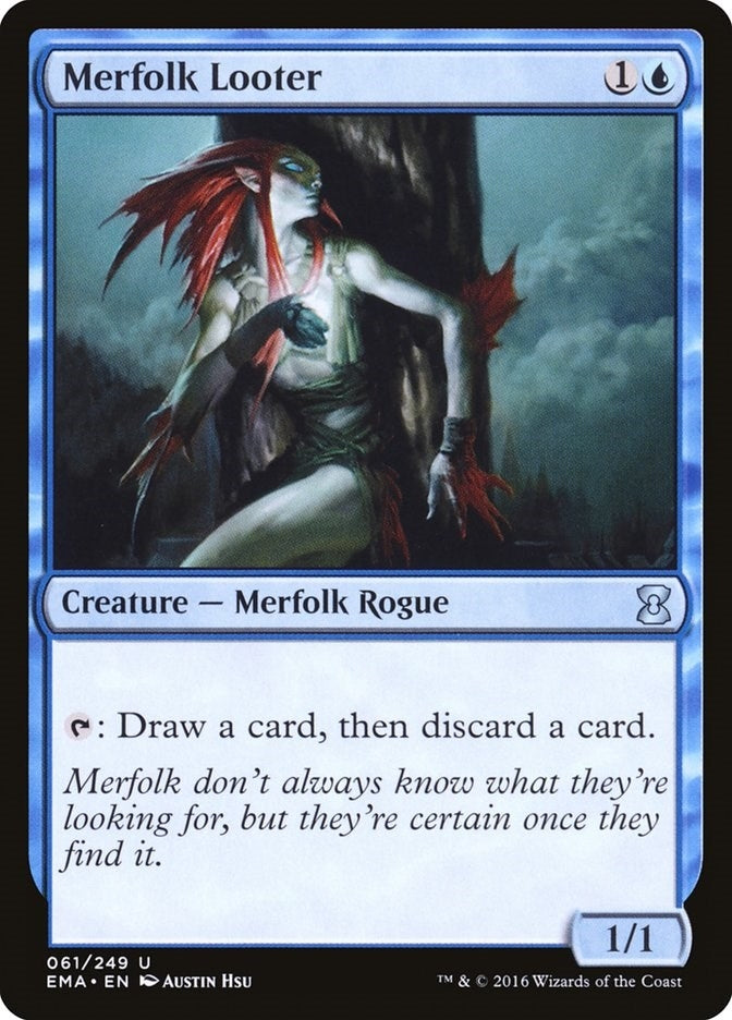 Image for Merfolk Looter (61) [Eternal Masters] - Magic: The Gathering