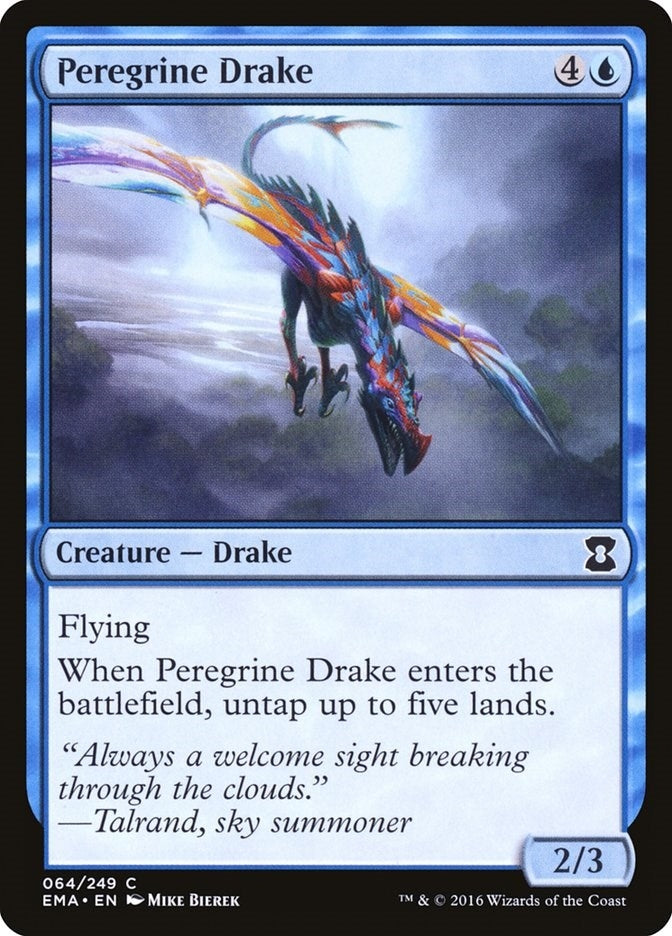 Image for Peregrine Drake (64) [Eternal Masters] - Magic: The Gathering