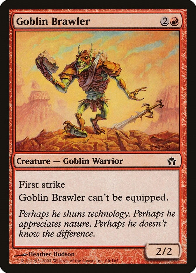 Image for Goblin Brawler (66) [Fifth Dawn] - Magic: The Gathering