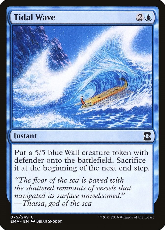 Image for Tidal Wave (75) [Eternal Masters] - Magic: The Gathering