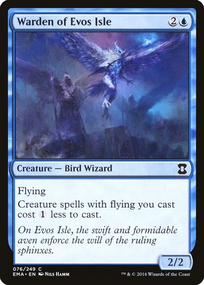 Image for Warden of Evos Isle (76) [Eternal Masters] - Magic: The Gathering