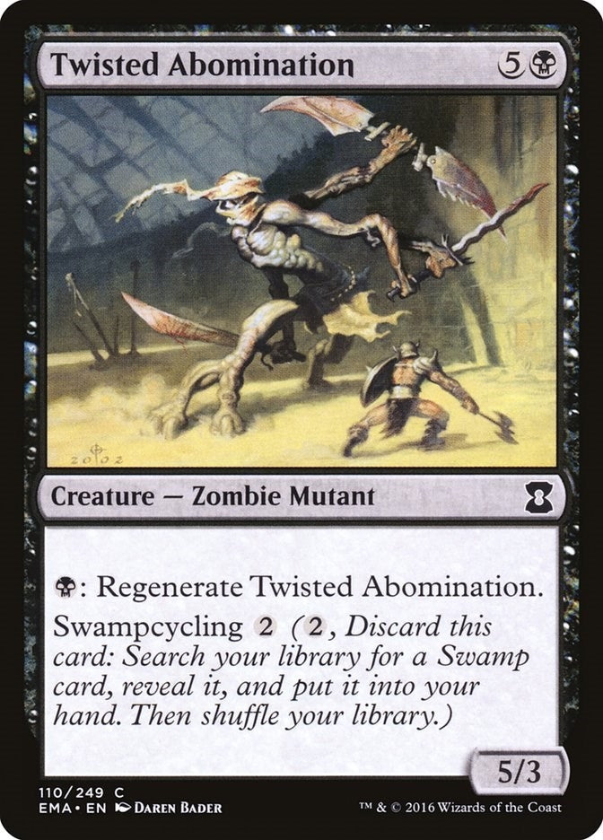 Image for Twisted Abomination (110) [Eternal Masters] - Magic: The Gathering