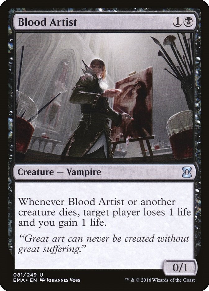 Image for Blood Artist (81) [Eternal Masters] - Magic: The Gathering