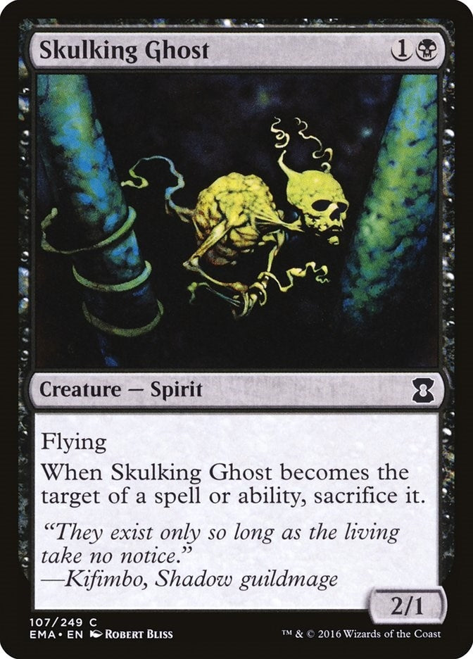 Image for Skulking Ghost (107) [Eternal Masters] - Magic: The Gathering