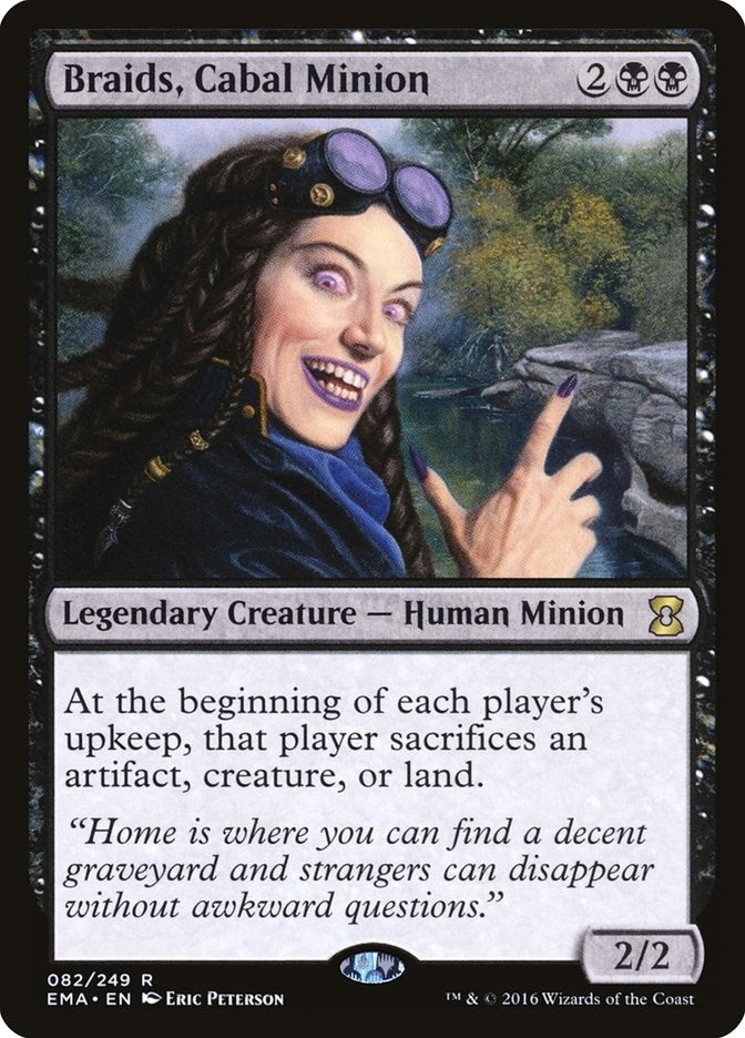 Image for Braids, Cabal Minion (82) [Eternal Masters] - Magic: The Gathering