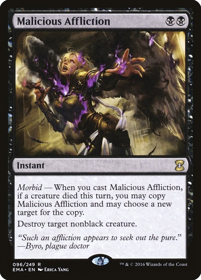 Image for Malicious Affliction (96) [Eternal Masters] - Magic: The Gathering
