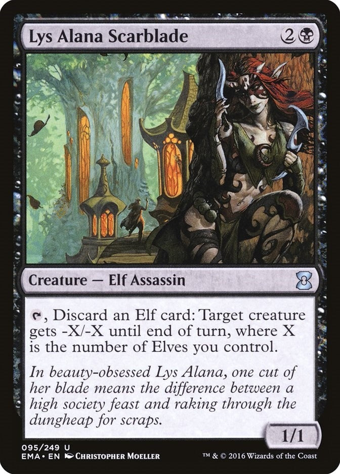 Image for Lys Alana Scarblade (95) [Eternal Masters] - Magic: The Gathering