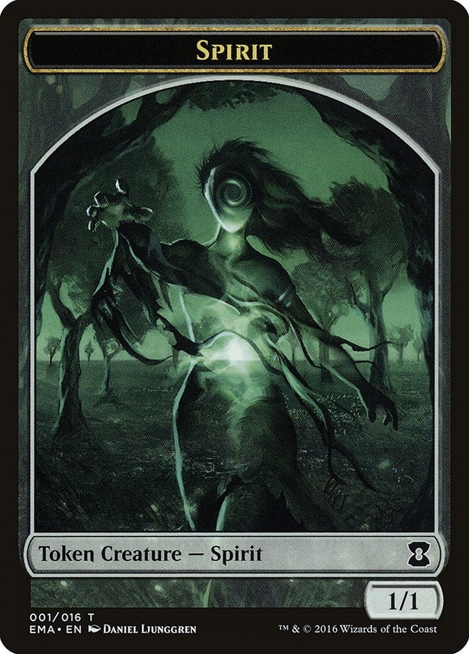 Image for Spirit Token (001) (1) [Eternal Masters] - Magic: The Gathering