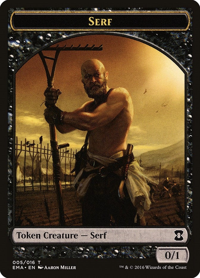 Image for Serf Token (5) [Eternal Masters] - Magic: The Gathering