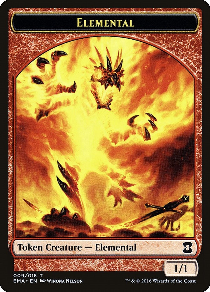 Image for Elemental Token (009) (9) [Eternal Masters] - Magic: The Gathering