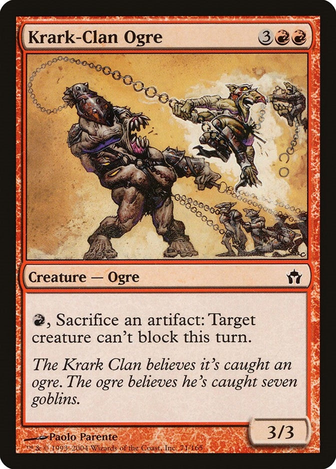 Image for Krark-Clan Ogre (71) [Fifth Dawn] - Magic: The Gathering