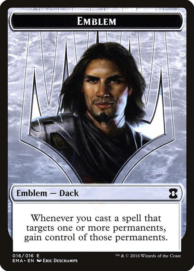 Image for Emblem - Dack Fayden (16) [Eternal Masters] - Magic: The Gathering