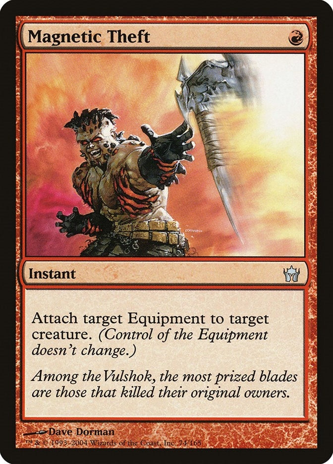 Image for Magnetic Theft (74) [Fifth Dawn] - Magic: The Gathering