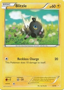 Image for Blitzle (26) (26/30) [XY Trainer Kit: Pikachu Libre & Suicune] - Pokemon