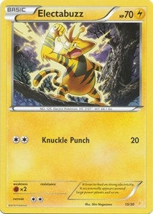 Image for Electabuzz (15) (15/30) [XY Trainer Kit: Pikachu Libre & Suicune] - Pokemon
