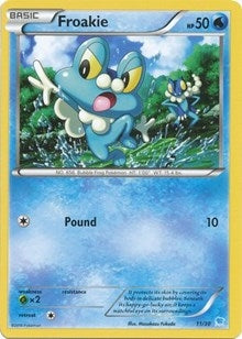 Image for Froakie (23) (23/30) [XY Trainer Kit: Pikachu Libre & Suicune] - Pokemon
