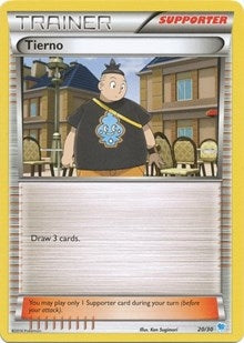 Image for Tierno (20 - Suicune Deck) (20/30) [XY Trainer Kit: Pikachu Libre & Suicune] - Pokemon