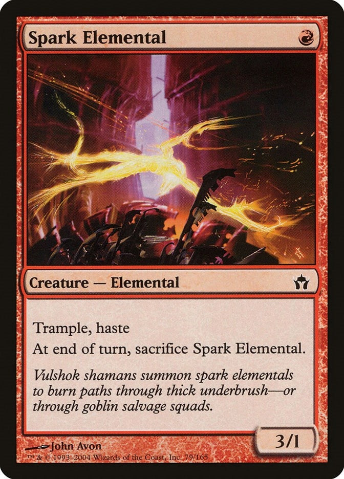 Image for Spark Elemental (79) [Fifth Dawn] - Magic: The Gathering