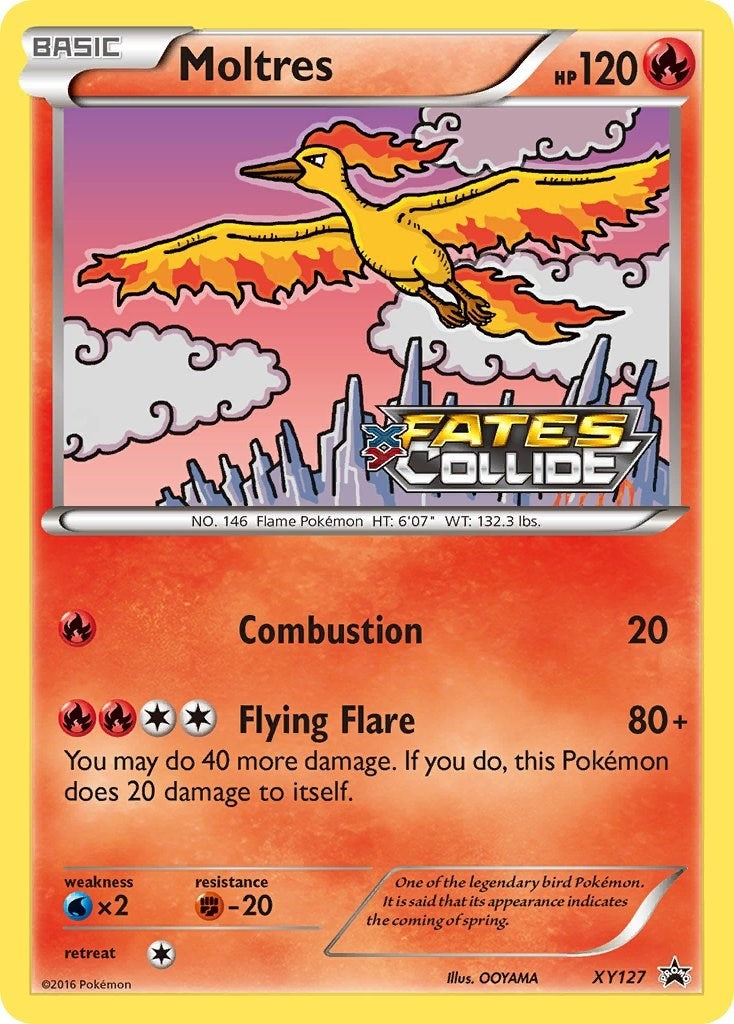 Image for Moltres (Prerelease) (XY127) [XY Promos] - Pokemon