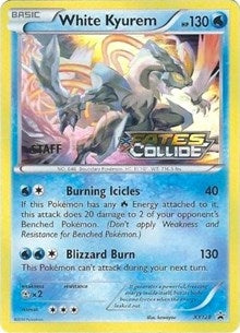 Image for White Kyurem - XY128 (Prerelease) [Staff] (XY128) [XY Promos] - Pokemon