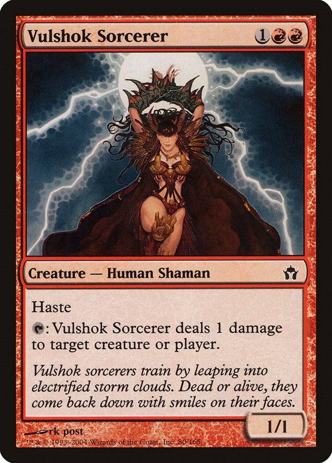 Image for Vulshok Sorcerer (80) [Fifth Dawn] - Magic: The Gathering