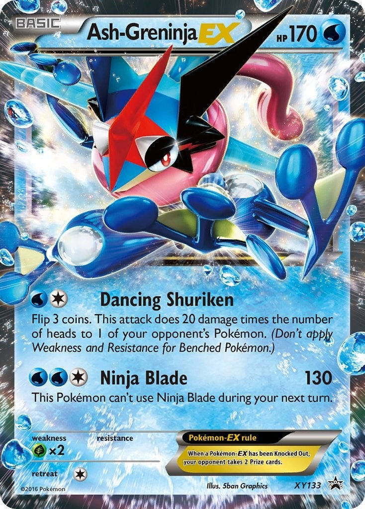Image for Ash-Greninja EX - XY133 (XY133) [XY Promos] - Pokemon