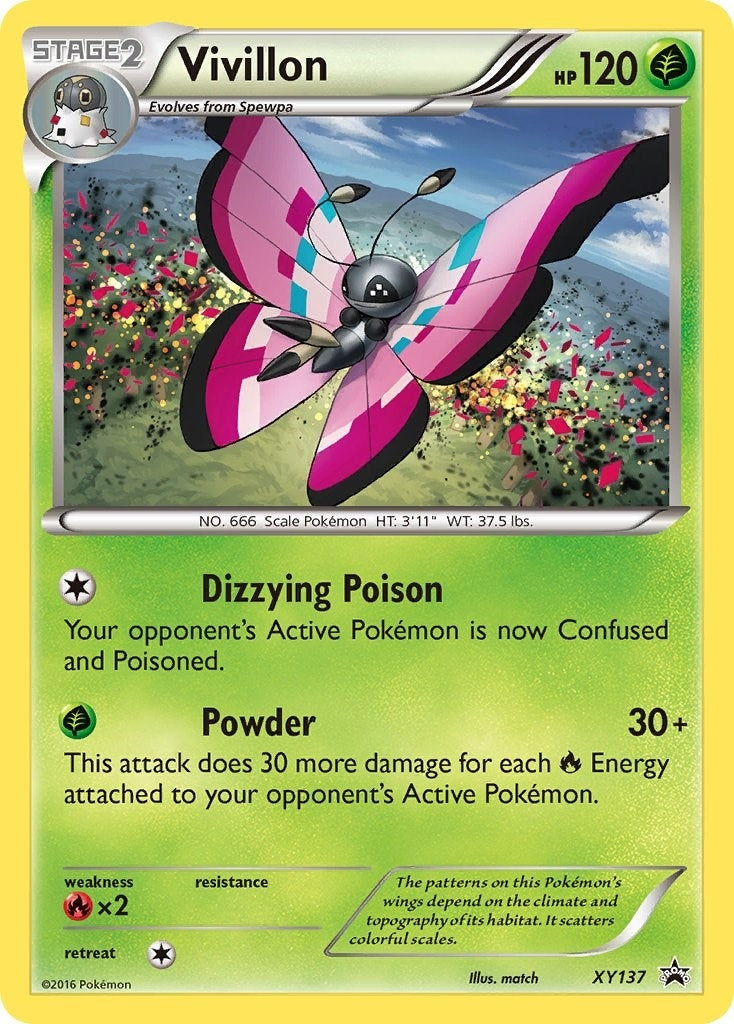 Image for Vivillon (XY137) [XY Promos] - Pokemon