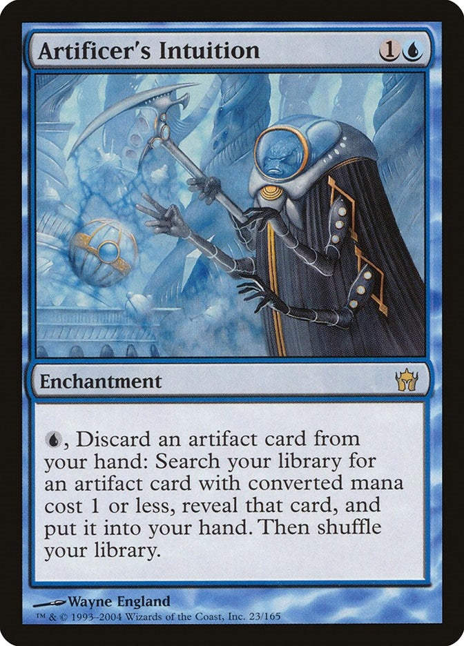 Image for Artificer's Intuition (23) [Fifth Dawn] - Magic: The Gathering