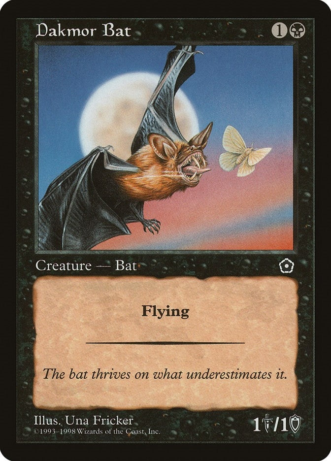 Image for Dakmor Bat [Portal Second Age] - Magic: The Gathering