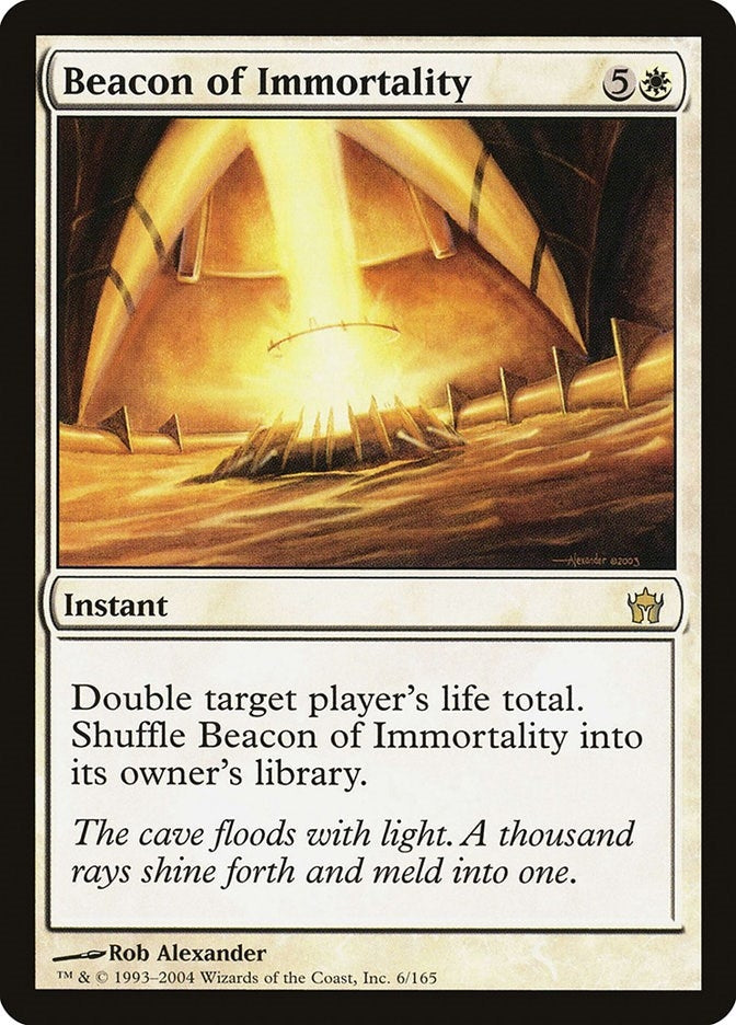 Image for Beacon of Immortality (6) [Fifth Dawn] - Magic: The Gathering