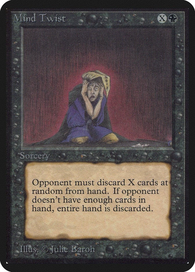 Image for Mind Twist [Alpha Edition] - Magic: The Gathering