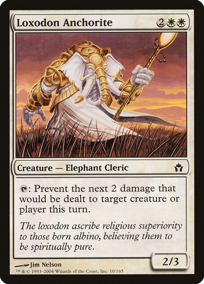 Image for Loxodon Anchorite (10) [Fifth Dawn] - Magic: The Gathering