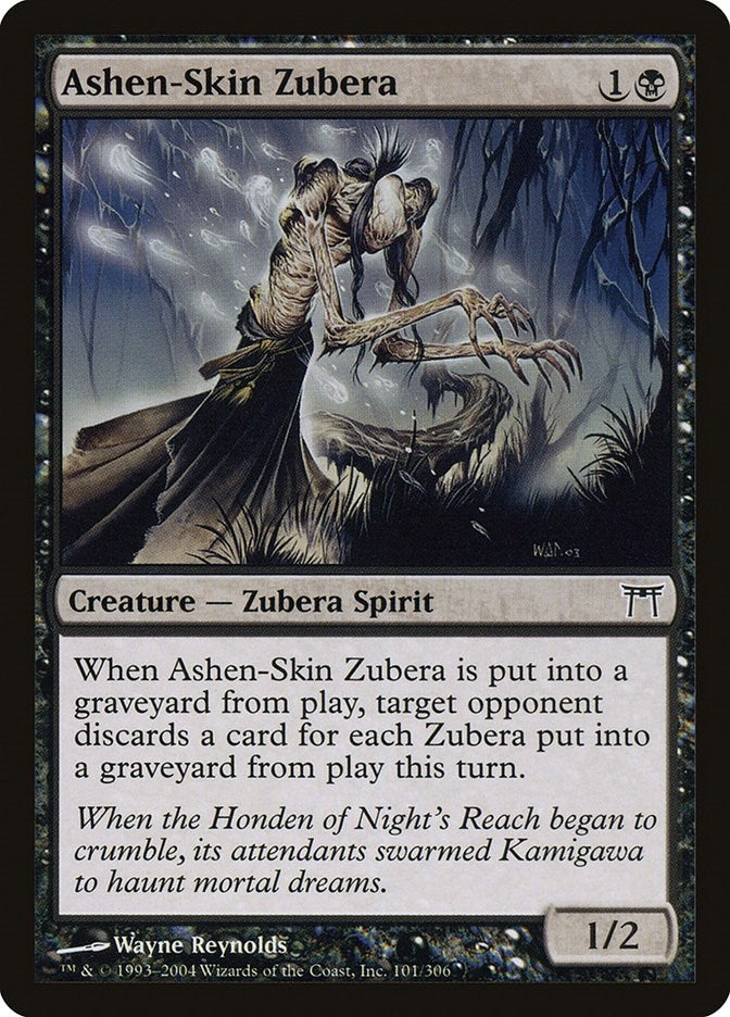 Image for Ashen-Skin Zubera (101) [Champions of Kamigawa] - Magic: The Gathering
