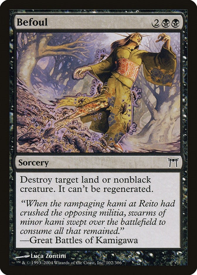 Image for Befoul (102) [Champions of Kamigawa] - Magic: The Gathering