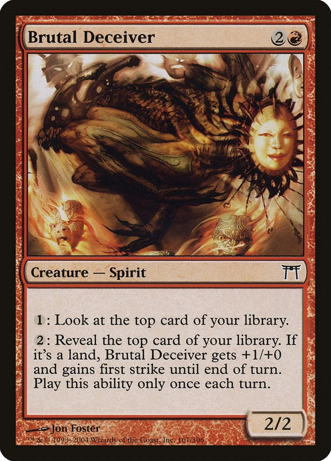 Image for Brutal Deceiver (161) [Champions of Kamigawa] - Magic: The Gathering