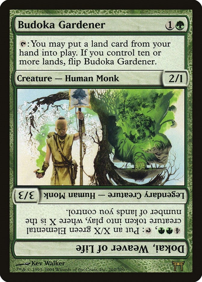 Image for Budoka Gardener // Dokai, Weaver of Life (202) [Champions of Kamigawa] - Magic: The Gathering