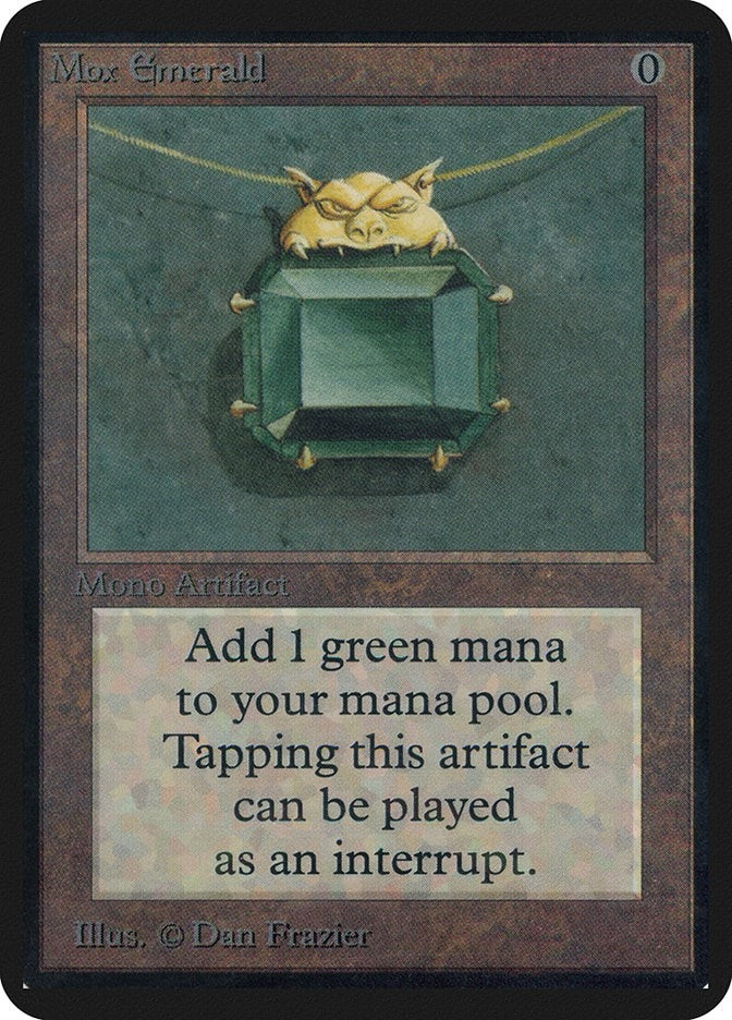 Image for Mox Emerald [Alpha Edition] - Magic: The Gathering