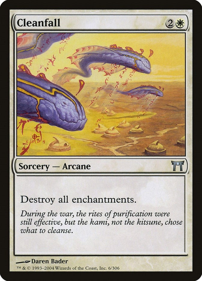 Image for Cleanfall (6) [Champions of Kamigawa] - Magic: The Gathering