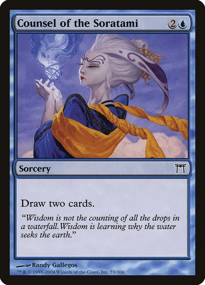Image for Counsel of the Soratami (55) [Champions of Kamigawa] - Magic: The Gathering