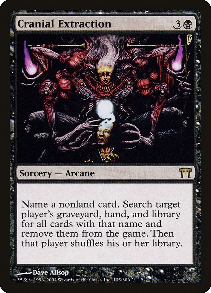 Image for Cranial Extraction (105) [Champions of Kamigawa] - Magic: The Gathering