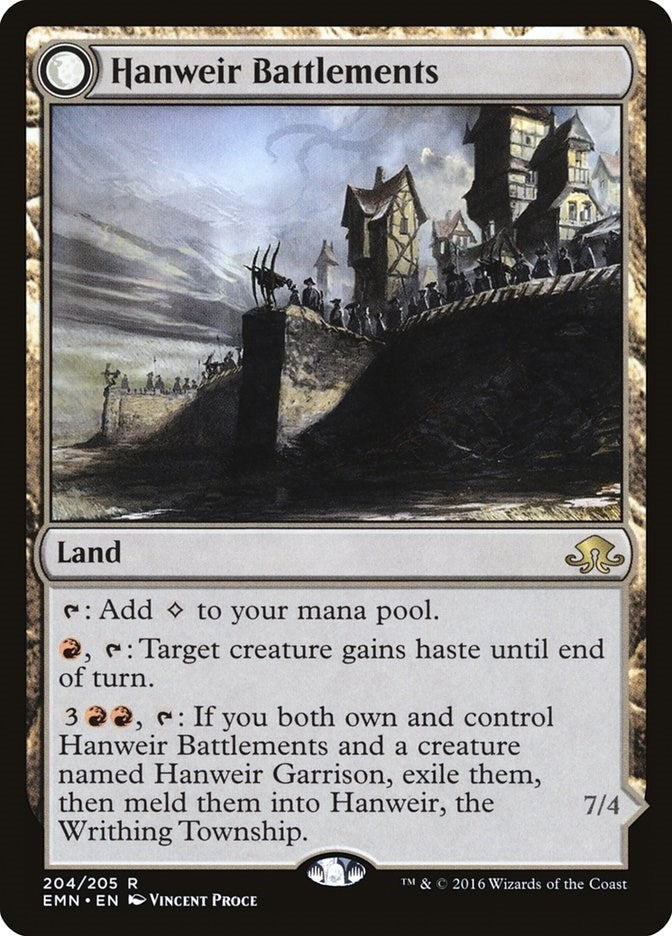 Image for Hanweir Battlements (204) [Eldritch Moon] - Magic: The Gathering