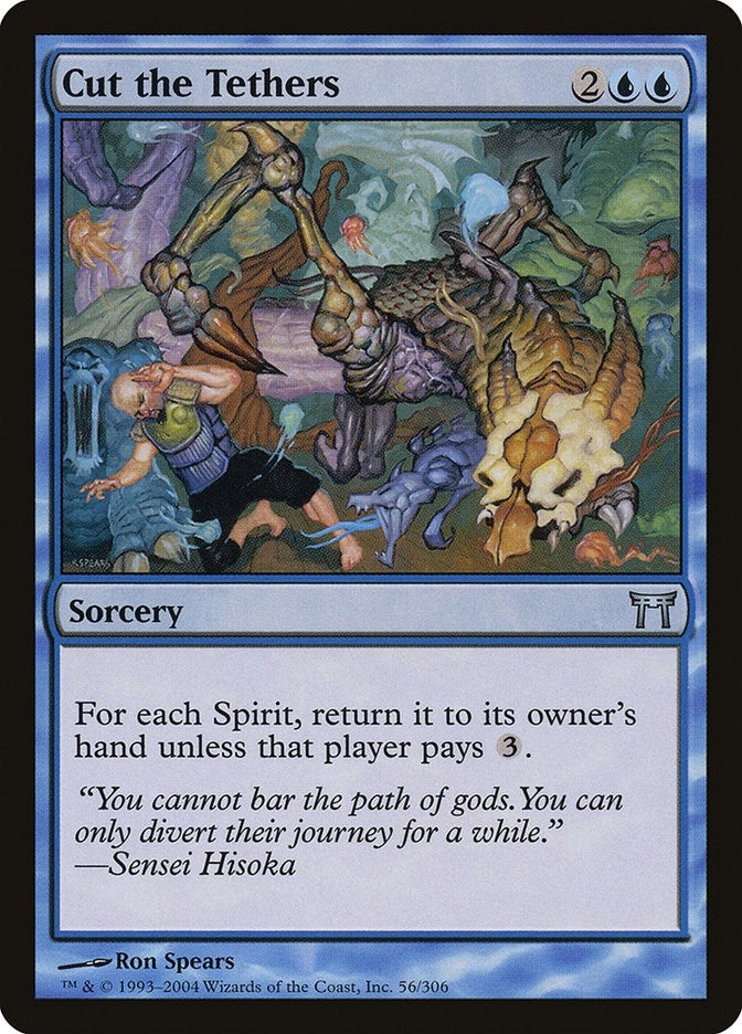 Image for Cut the Tethers (56) [Champions of Kamigawa] - Magic: The Gathering